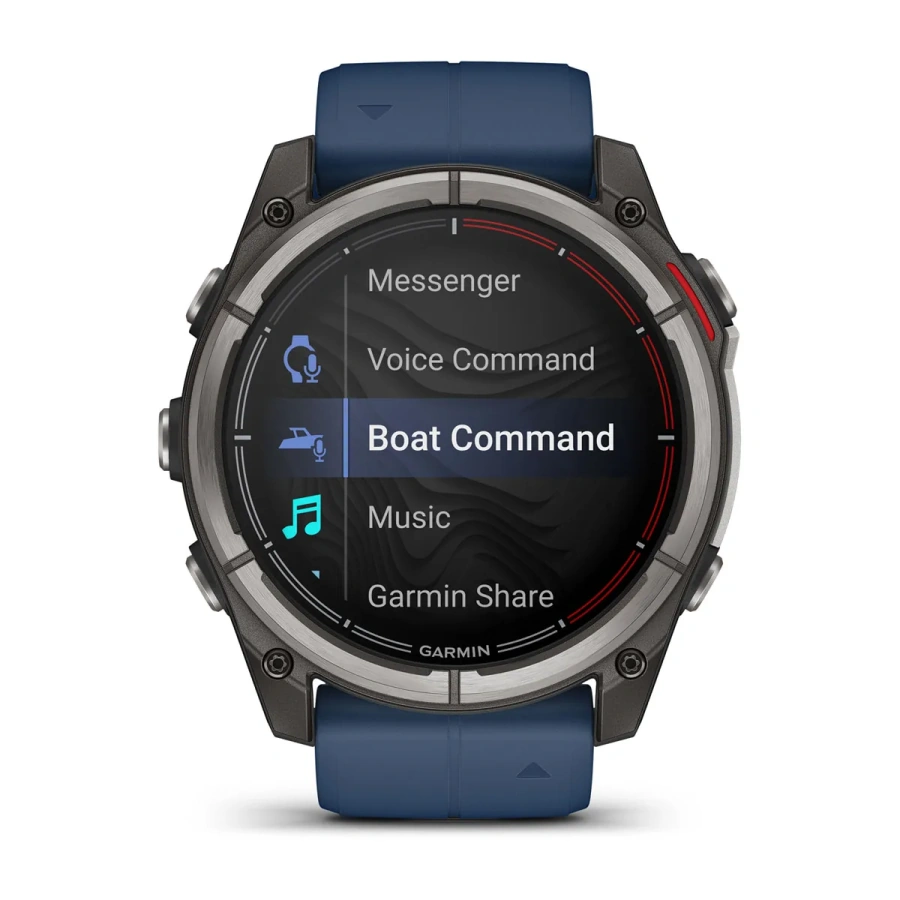 Смарт-годинник Garmin Quatix 8 51 mm AMOLED Marine GPS Smartwatch (010-02905-91)