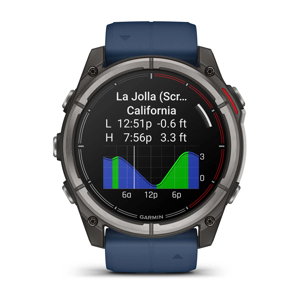 Смарт-годинник Garmin Quatix 8 51 mm AMOLED Marine GPS Smartwatch (010-02905-91)