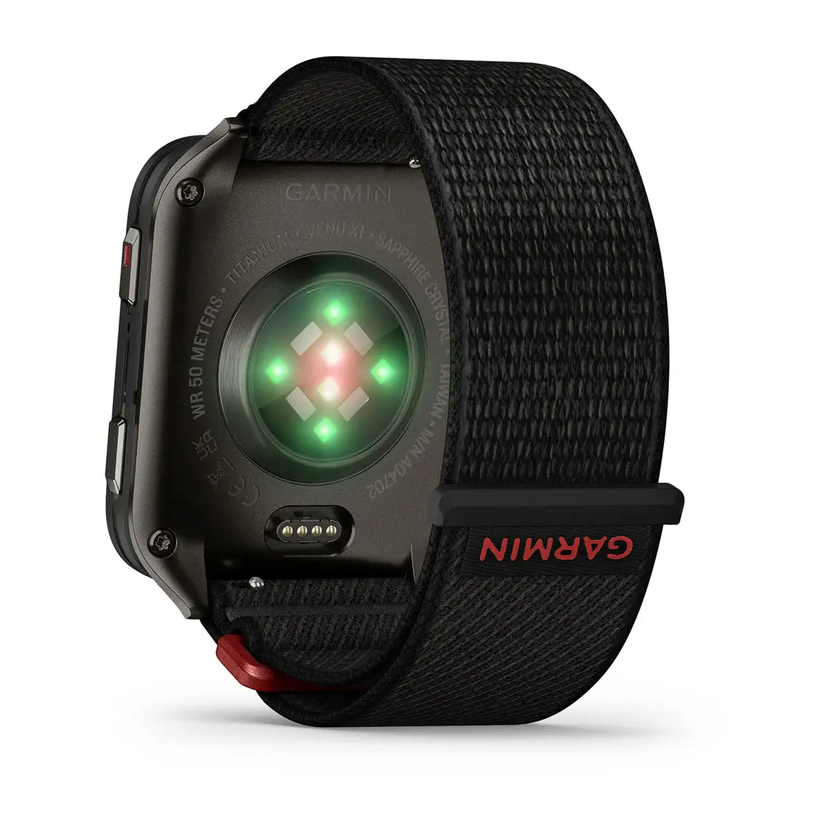 Смарт-часы Garmin Venu X1 Black with Slate Titanium Caseback and Black ComfortFit Nylon Band (010-02980-02)