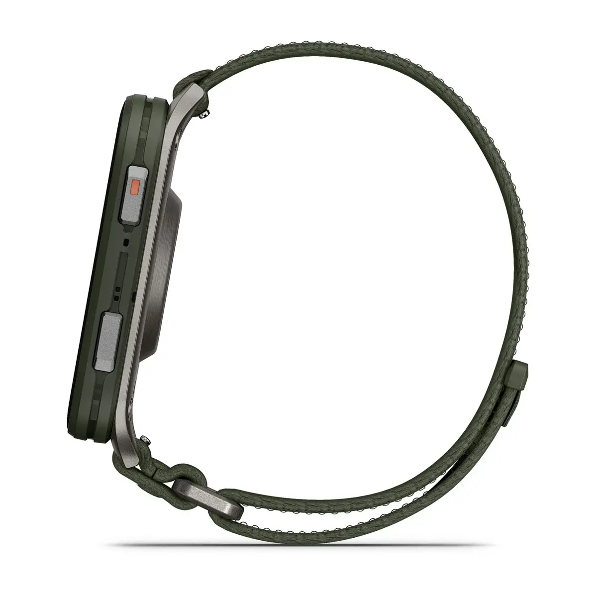 Смарт-годинник Garmin Venu X1 Moss with Titanium Caseback and Moss ComfortFit Nylon Band (010-02980-03)