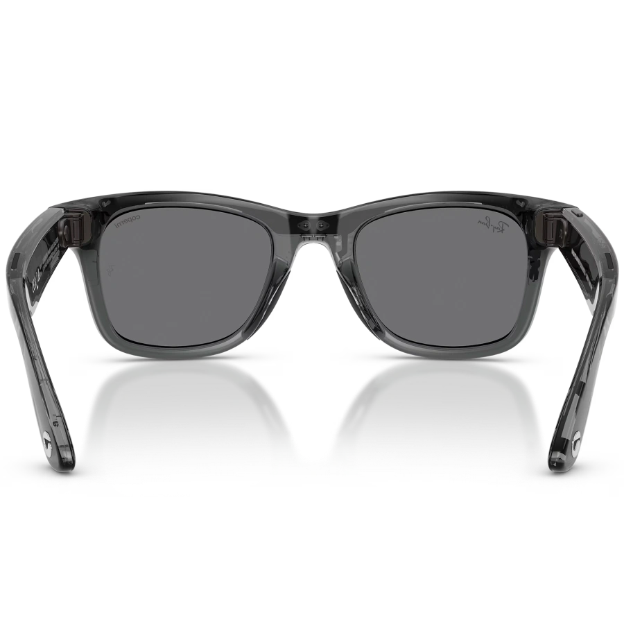 Смарт-очки Ray-Ban | Meta Coperni Limited Edition Wayfarer Standard - Transparent Black / Grey Mirror (RW4006S 66506G 50-22)