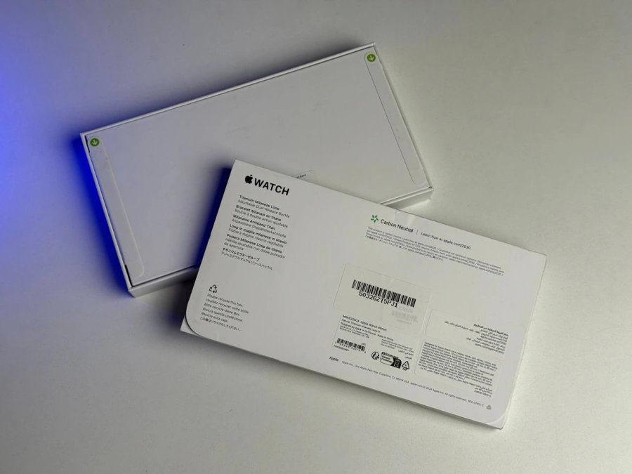 УЦЕНКА Apple Watch Ultra 2 2024 GPS + Cellular 49mm Natural Titanium Case with Natural Titanium Milanese Loop - Medium (MX5R3) - Состояние: идеальное | Аккумулятор: 100% Комплектация: полный | Гарантия: 12 мес.