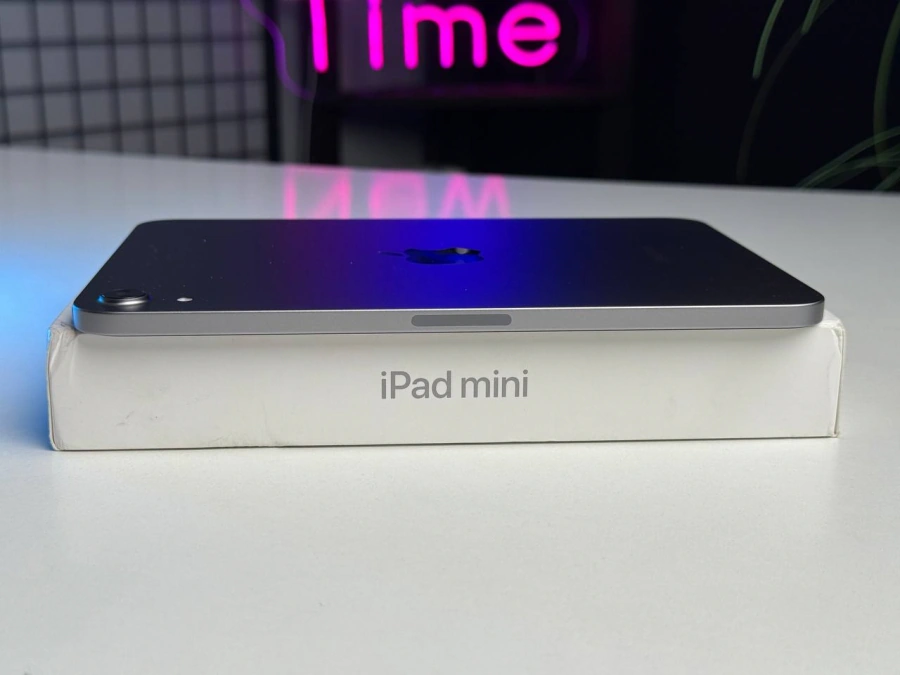 ВІТРИННИЙ Планшет Apple iPad mini 7 Wi-Fi 512GB Space Gray (MYGY3) - Стан: ідеальний | Акумулятор: 100% | Комплектація: повний | Гарантія: 3 міс.