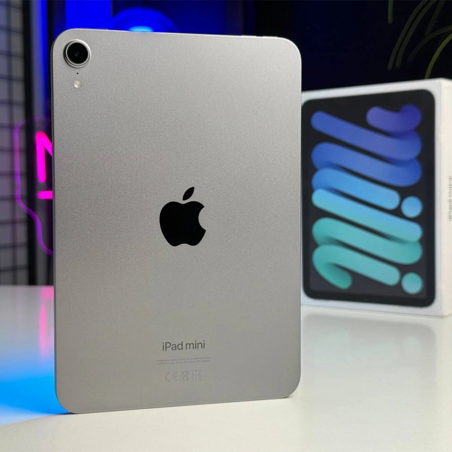 ВІТРИННИЙ Планшет Apple iPad mini 7 Wi-Fi 512GB Space Gray (MYGY3) - Стан: ідеальний | Акумулятор: 100% | Комплектація: повний | Гарантія: 3 міс.