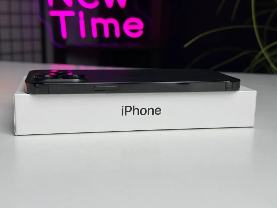 Б/У Apple iPhone 14 Pro Max 256GB Space Black (MQ9U3) - Состояние: хороший | Аккумулятор: 100% | Комплектация: полный | Гарантія: 1 мес.