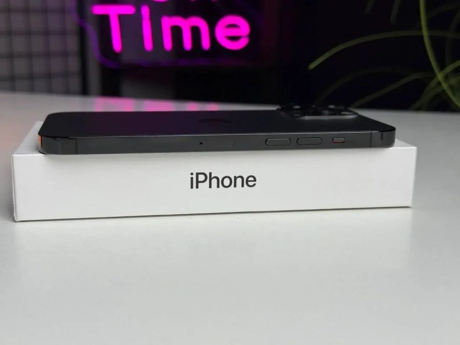 Б/У Apple iPhone 14 Pro Max 256GB Space Black (MQ9U3) - Состояние: хороший | Аккумулятор: 100% | Комплектация: полный | Гарантія: 1 мес.