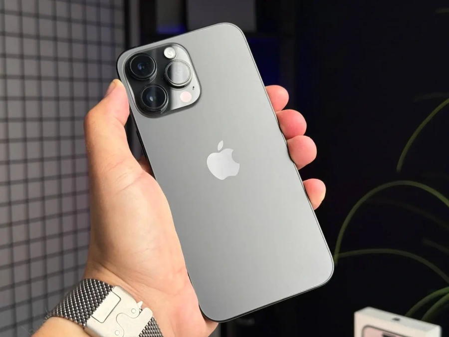 Б/У Apple iPhone 14 Pro Max 256GB Space Black (MQ9U3) - Состояние: хороший | Аккумулятор: 100% | Комплектация: полный | Гарантія: 1 мес.