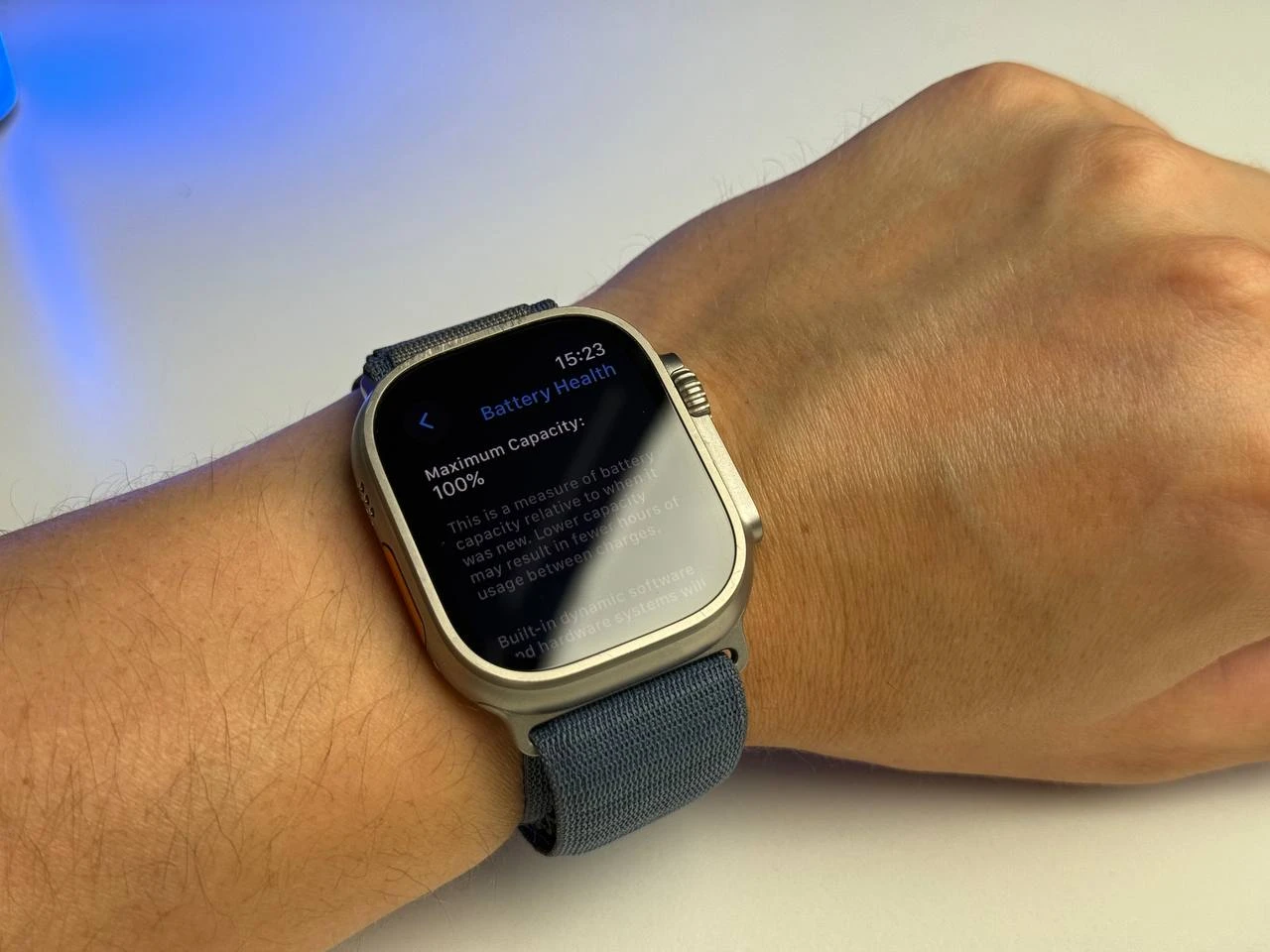 Б/У Apple Watch Ultra 2 GPS + Cellular 49mm Titanium Case (MREG3) - Состояние: хорошее | Аккумулятор: 100% | Комплектация: полный | Гарантия: 1 мес.