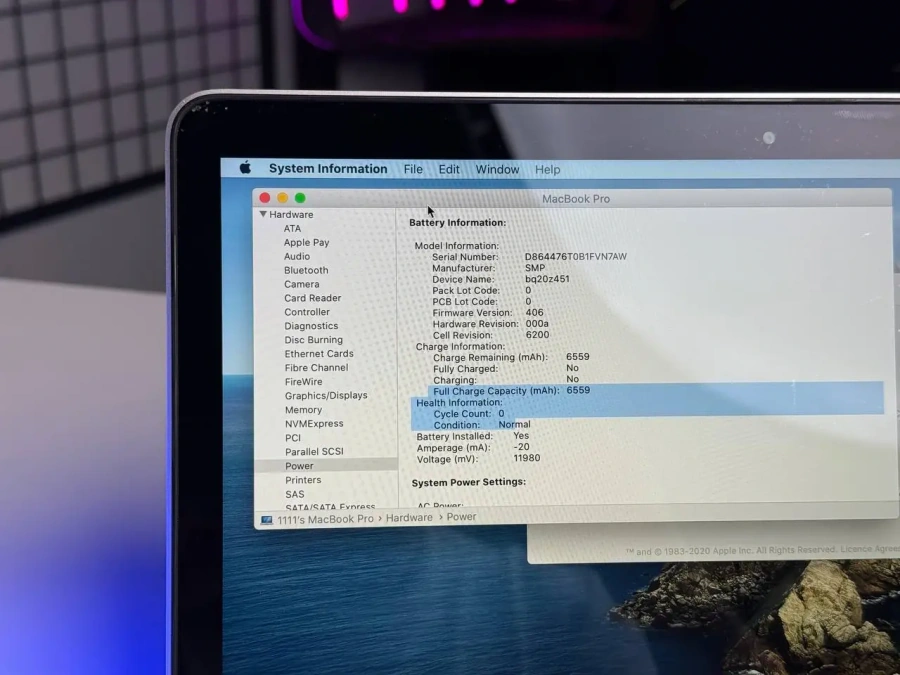 ВЖИВАНИЙ MacBook Pro 13 2014 Silver (MF841) i7/8GB/512SSD - Стан: гарний | Аккумулятор: 100% | Комплектація: MacBook, зарядка | Гарантія: 1 міс.