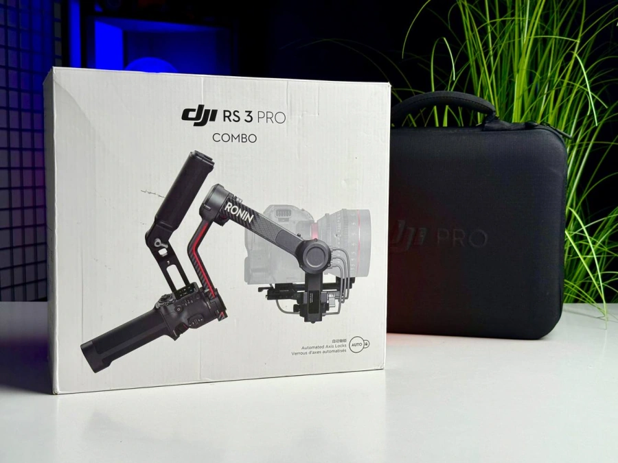 Б/У Стабілізатор для камери DJI RS 3 Pro Combo (CP.RN.00000218.01) - Состояние: хорошее | Комплектация: полный | Гарантия: 1 мес.