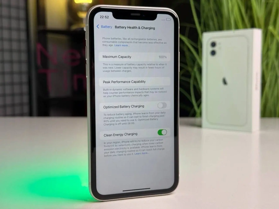 ВЖИВАНИЙ Apple iPhone 11 128GB Black (MWLE2) Full Box - Стан: гарний | Акумулятор: 100% | Комплектація: повний | Гарантія: 1 міс.