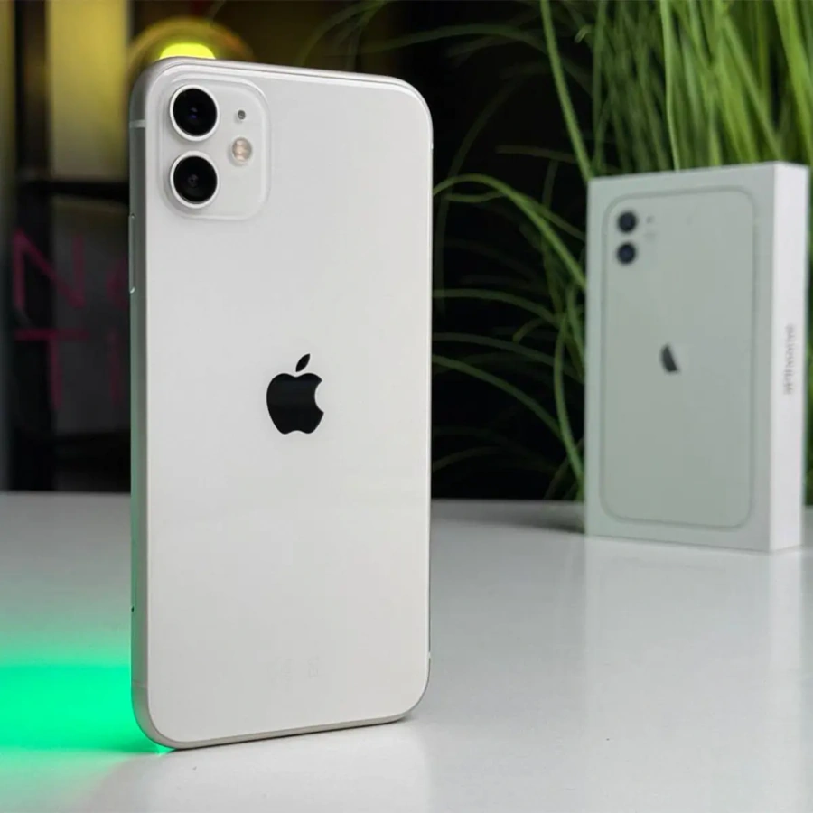 ВЖИВАНИЙ Apple iPhone 11 128GB Black (MWLE2) Full Box - Стан: гарний | Акумулятор: 100% | Комплектація: повний | Гарантія: 1 міс.