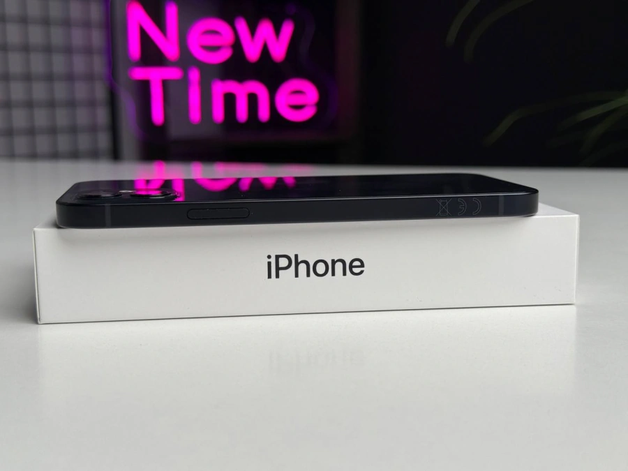 Б/У Apple iPhone 12 64GB Black (MGH63, MGJ53) - Состояние: хороший | Аккумулятор: 87% | Комплектация: полный | Гарантія: 1 мес.