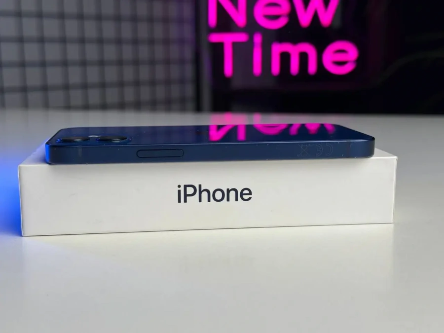 Б/У Apple iPhone 12 Mini 128GB Blue (MG8P3, MGE63) - Состояние: хороший | Аккумулятор: 100% | Комплектация: полный | Гарантія: 1 мес.