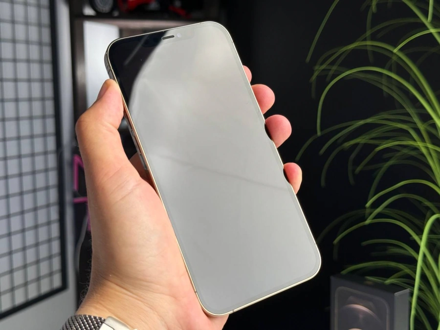 Б/У Apple iPhone 12 Pro Max 256GB Gold (MGCM3, MGDE3) - Состояние: хороший | Аккумулятор: 100% | Комплектация: полный | Гарантія: 1 мес.