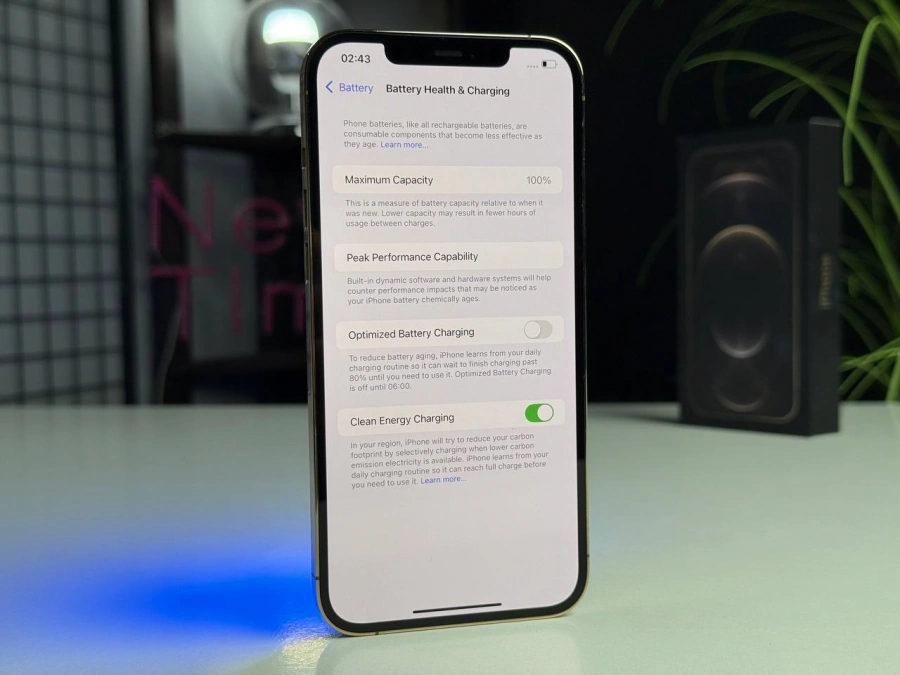 Б/У Apple iPhone 12 Pro Max 256GB Gold (MGCM3, MGDE3) - Состояние: хороший | Аккумулятор: 100% | Комплектация: полный | Гарантія: 1 мес.