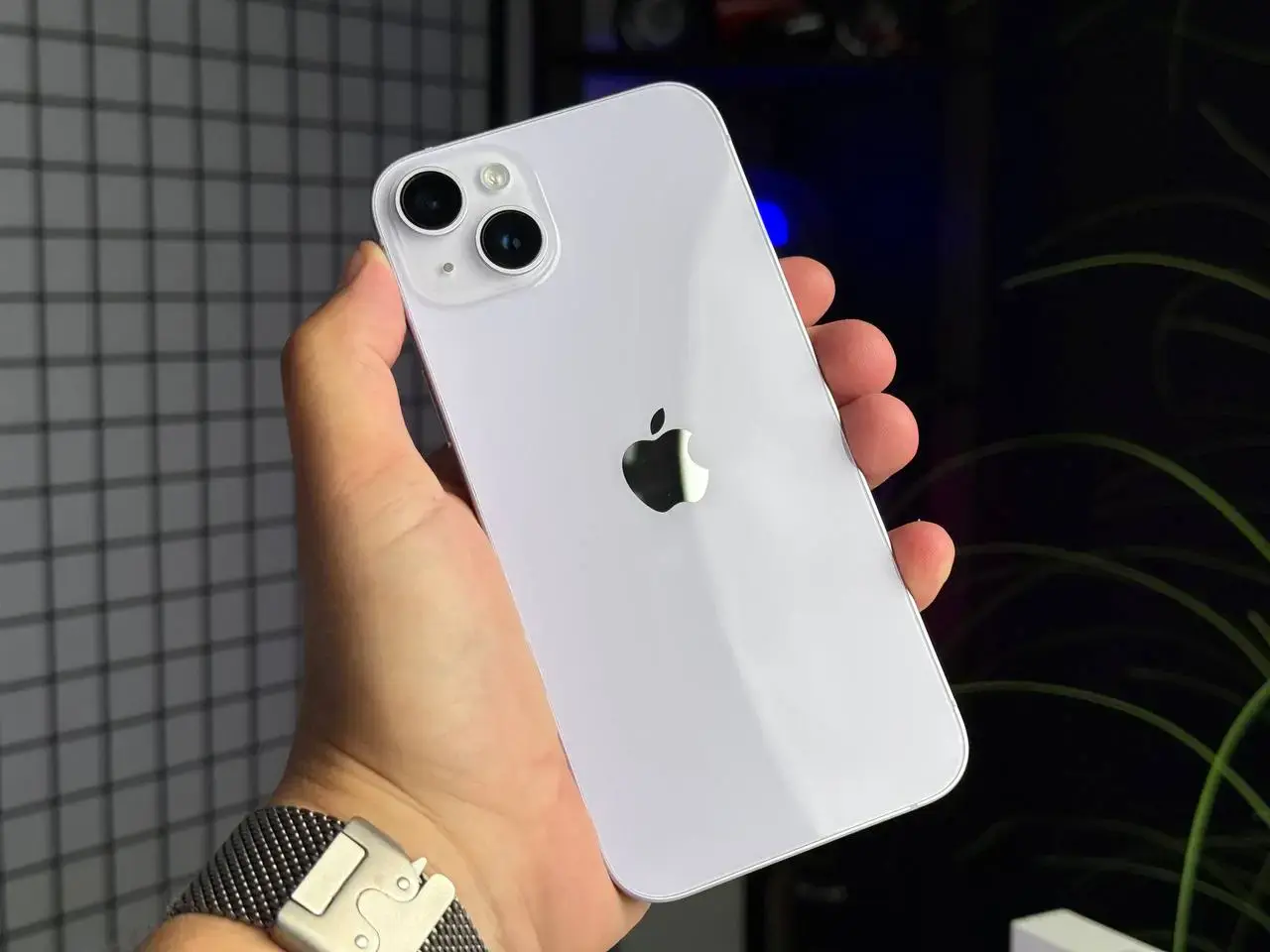 Б/У Apple iPhone 14 Plus 128GB Purple (MQ503) - Состояние: хороший | Аккумулятор: 86% | Комплектация: полный | Гарантія: 1 мес.