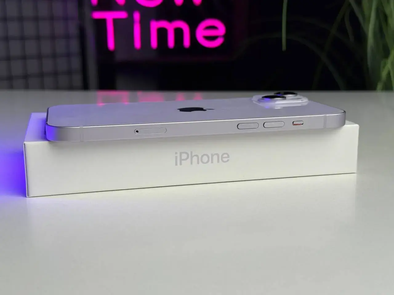 Б/У Apple iPhone 14 Plus 128GB Purple (MQ503) - Состояние: хороший | Аккумулятор: 86% | Комплектация: полный | Гарантія: 1 мес.