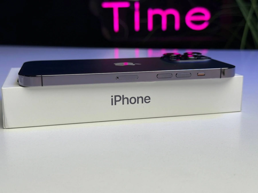 ВЖИВАНИЙ Apple iPhone 14 Pro Max 128GB Deep Purple (MQ9T3) - Стан: гарний | Акумулятор: 86% | Комплектація: повний | Гарантія: 1 міс.