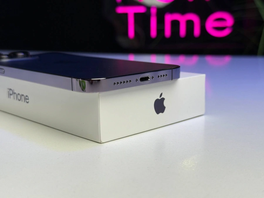 ВЖИВАНИЙ Apple iPhone 14 Pro Max 128GB Deep Purple (MQ9T3) - Стан: гарний | Акумулятор: 86% | Комплектація: повний | Гарантія: 1 міс.