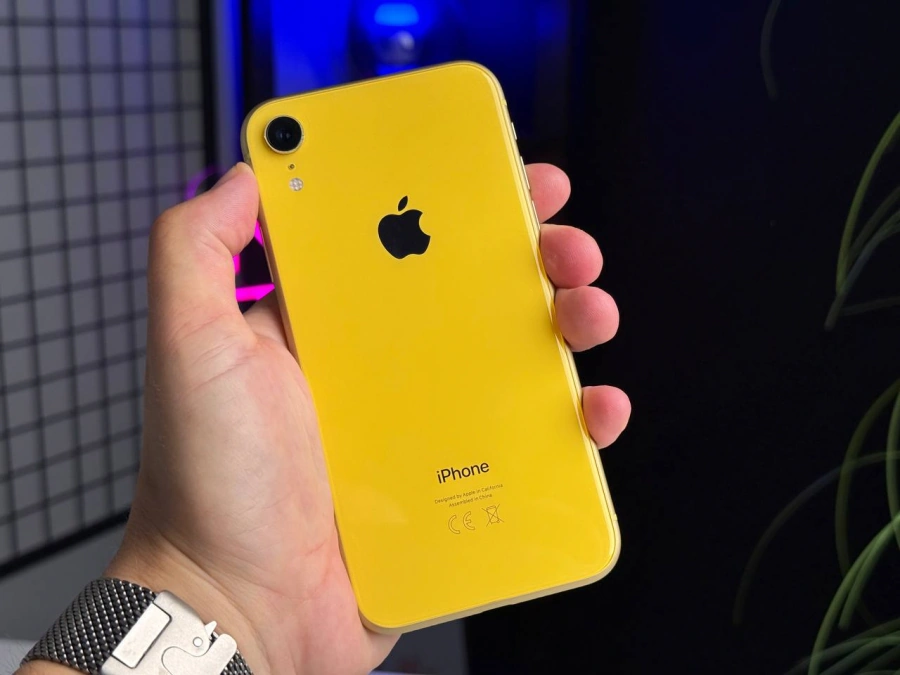 Б/У Apple iPhone XR 128GB Yellow (MRYF2) - Состояние: хороший | Аккумулятор: 100% | Комплектация: iPhone, кабель | Гарантія: 1 мес.