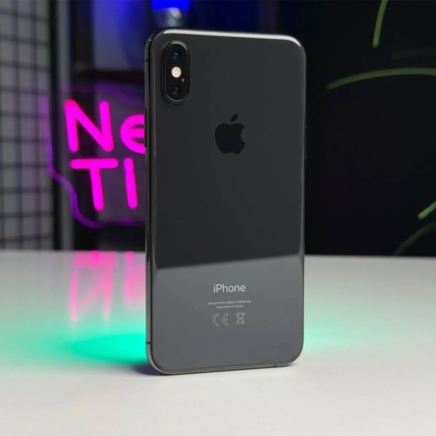 Б/У Apple iPhone XS 256GB Space Gray (MT9H2) - Состояние: хороший | Аккумулятор: 100% | Комплектация: iPhone, кабель | Гарантія: 1 мес.