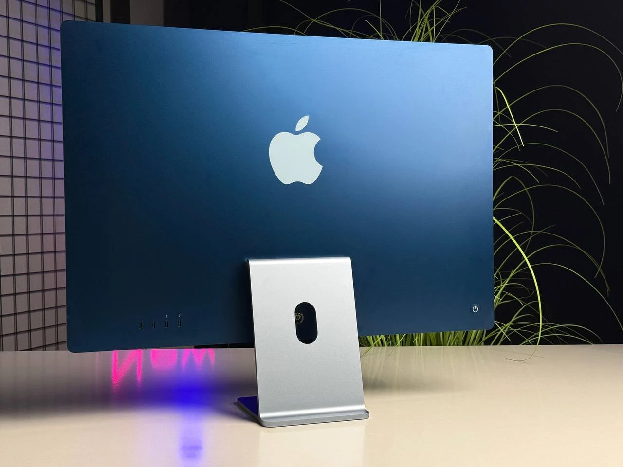 Б/У iMac 24" 4.5K Retina display Blue (MGPK3) 2021 - Состояние: идеальный | Комплектация: полный | Гарантія: 1 мес.