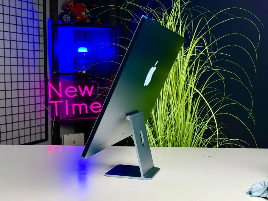 ВЖИВАНИЙ iMac 24" 4.5K Retina display Blue (MGPK3) 2021 - Стан: ідеальний | Комплектація: повний | Гарантія: 1 міс.