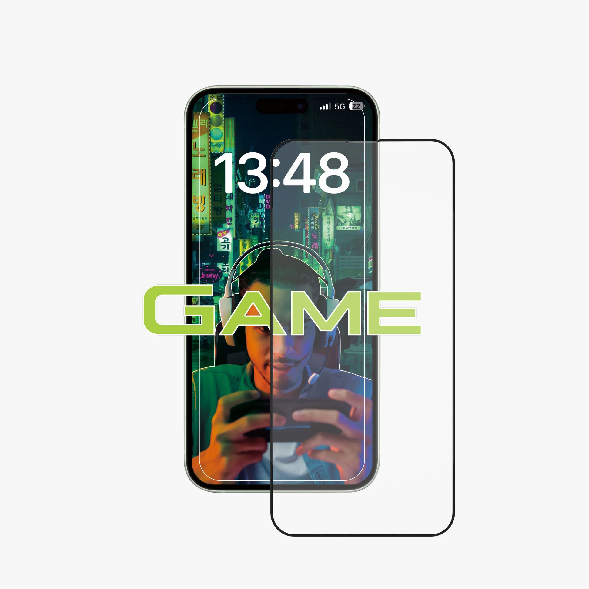 Защитное стекло Anank 2.5D Anti-Fingerprint Glass для iPhone 16 Pro Max (2003205)