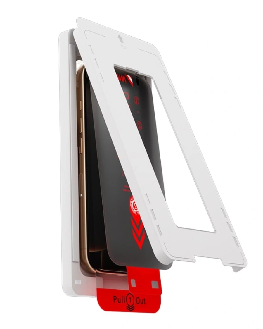 Защитное стекло Anank 2.5D Privacy 1шт/ Curved Clear 1шт Glass with installation box для iPhone 16 Pro (2003115)