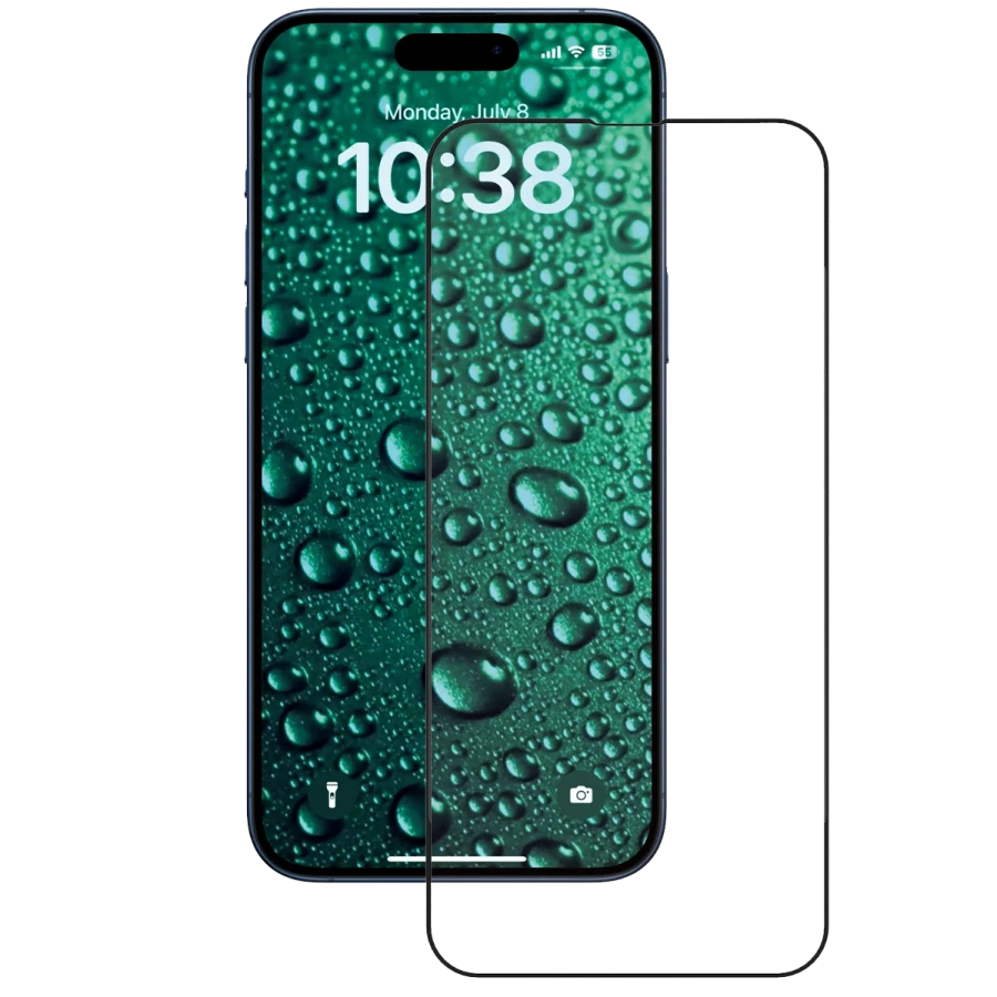 Защитное стекло Anank 2.5D Privacy 1шт/Curved Clear 1шт Glass with installation box для iPhone 16 Pro Max (2003215)