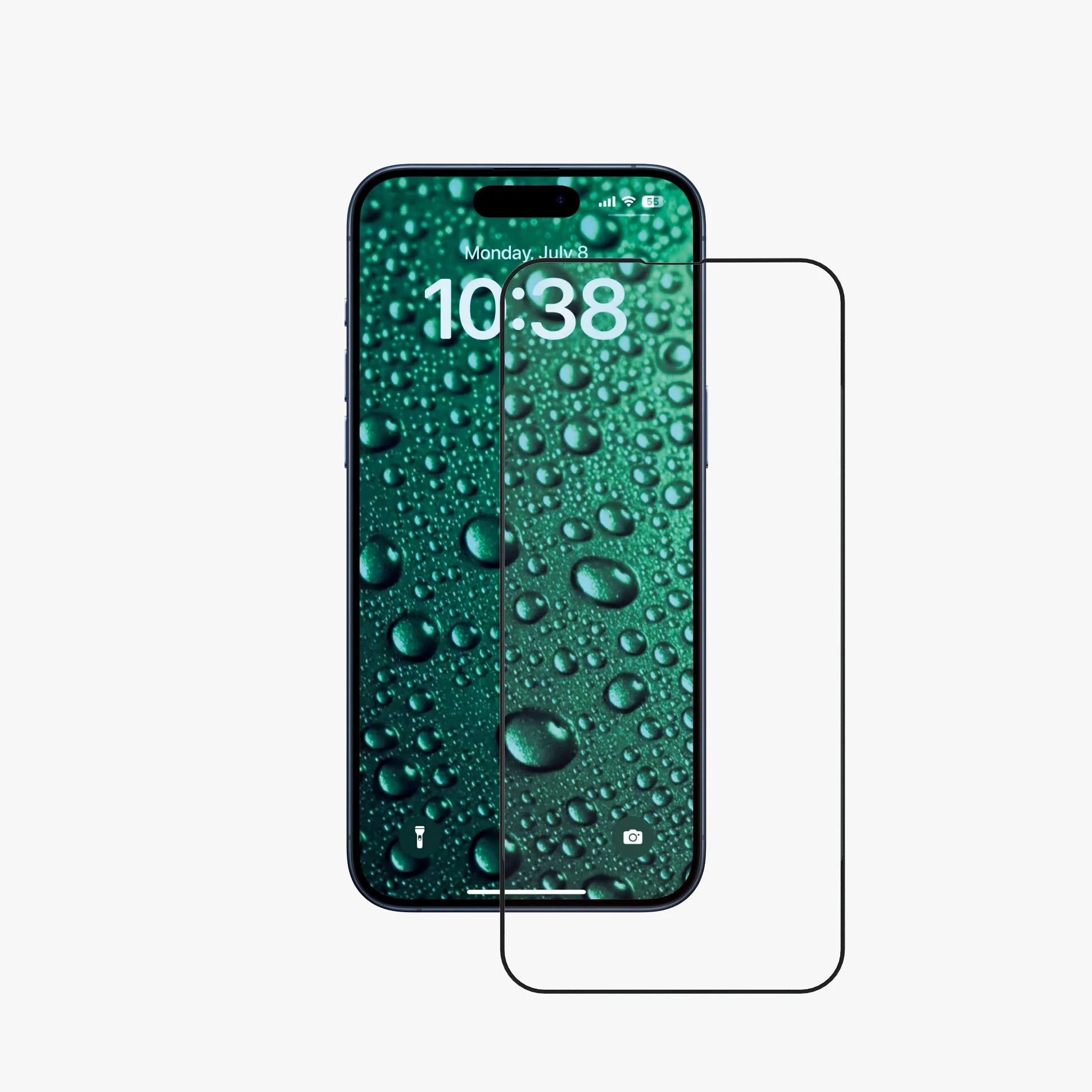 Защитное стекло Anank 3D Invisible Glass для iPhone 16 Pro Max (2003213)