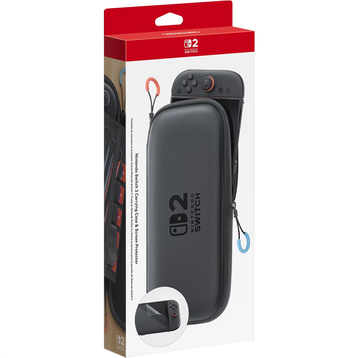 Захисний чохол та захисна плівка Nintendo Switch 2 Carrying Case & Screen Protector (00045496886073)