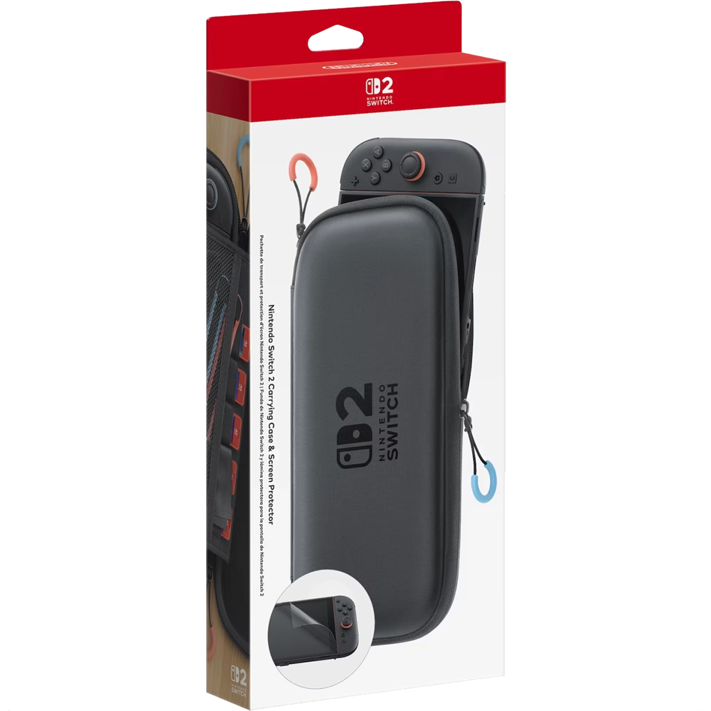 Защитный чехол и защитная пленка Nintendo Switch 2 Carrying Case & Screen Protector (00045496886073)