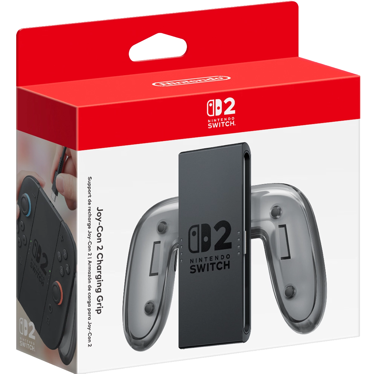 Зарядний тримач для контролерів Nintendo Joy-Con 2 Charging Grip (00045496886028)
