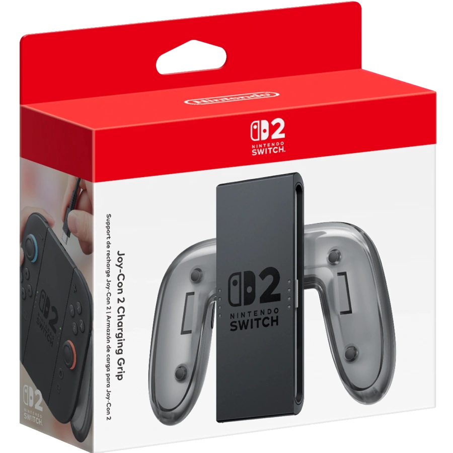 Зарядный держатель для контроллеров Nintendo Joy-Con 2 Charging Grip (00045496886028)