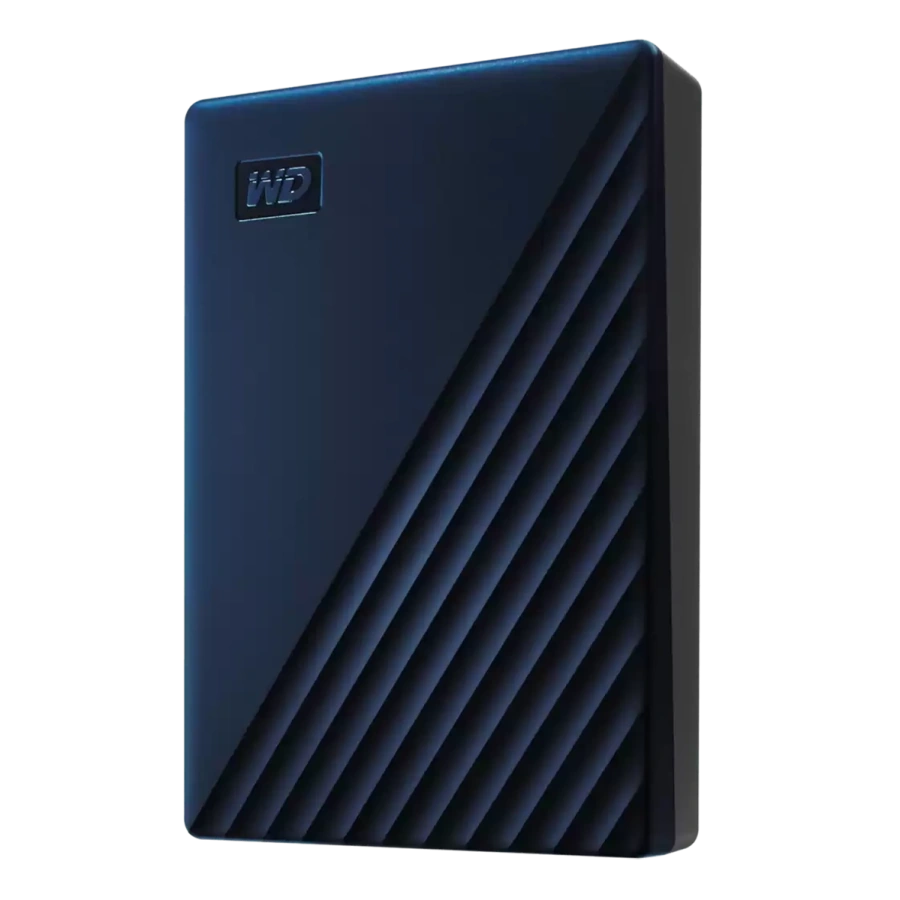 Зовнішній SSD накопичувач WD My Passport for Mac 5 TB Blue (WDBA2F0050BBL-WESN)