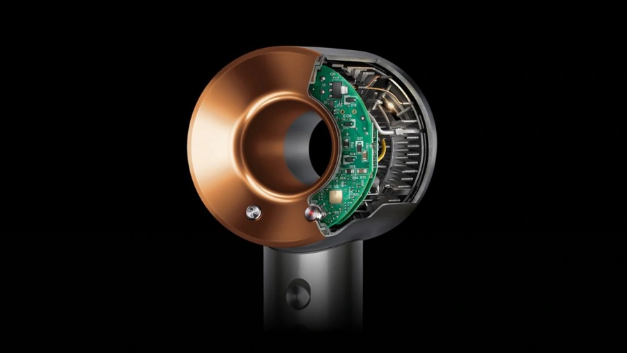 Фен для волосся Dyson Supersonic HD07 Curly+Coily - Prussian Blue/Rich Copper (113312-01) EU