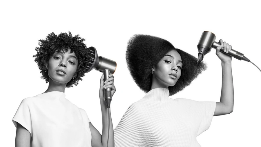 Фен для волосся Dyson Supersonic HD07 Curly+Coily - Prussian Blue/Rich Copper (113312-01) EU