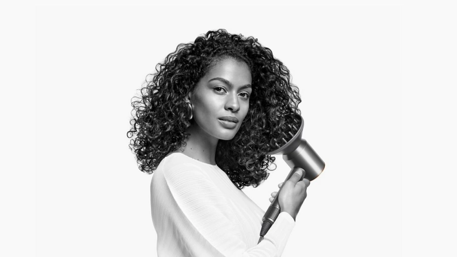 Фен для волосся Dyson Supersonic HD07 Curly+Coily - Prussian Blue/Rich Copper (113312-01) EU