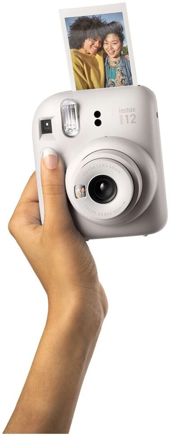 Фотокамера мгновенной печати Fujifilm Instax Mini 12 - Clay White (16806121)