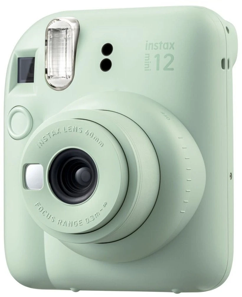 Фотокамера миттєвого друку Fujifilm Instax Mini 12 Mini Set - Mint Green + картридж на 10 знімків (70100161547)