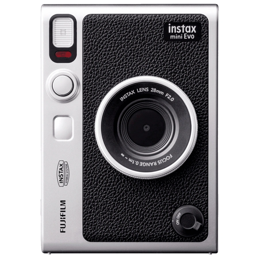 Фотокамера миттєвого друку Fujifilm Instax Mini EVO - Black (16745157)