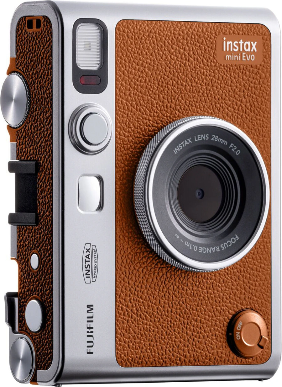 Фотокамера миттєвого друку Fujifilm Instax mini EVO - Brown (16812534)