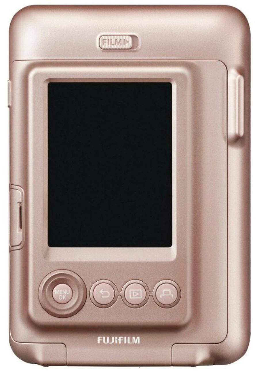 Фотокамера миттєвого друку Fujifilm Instax Mini LiPlay - Blush Gold (16631849)