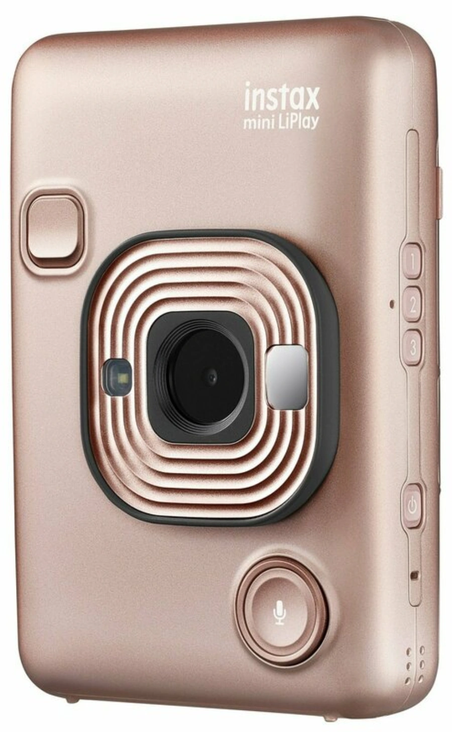 Фотокамера миттєвого друку Fujifilm Instax Mini LiPlay - Blush Gold (16631849)