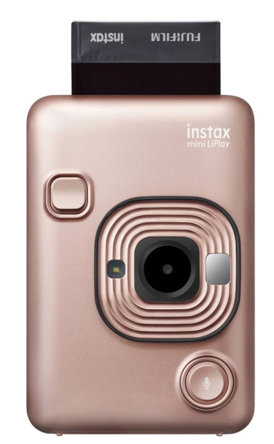 Фотокамера миттєвого друку Fujifilm Instax Mini LiPlay - Blush Gold (16631849)