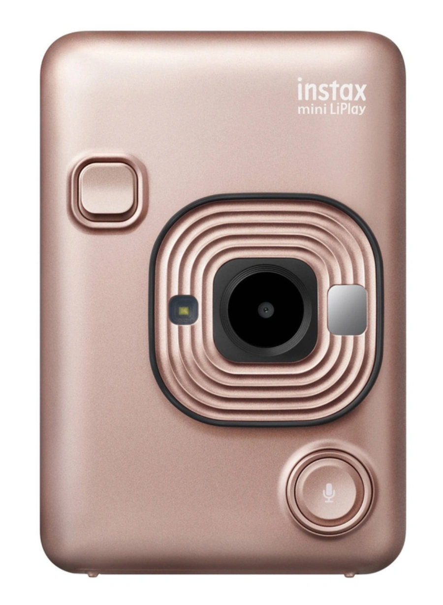 Фотокамера миттєвого друку Fujifilm Instax Mini LiPlay - Blush Gold (16631849)