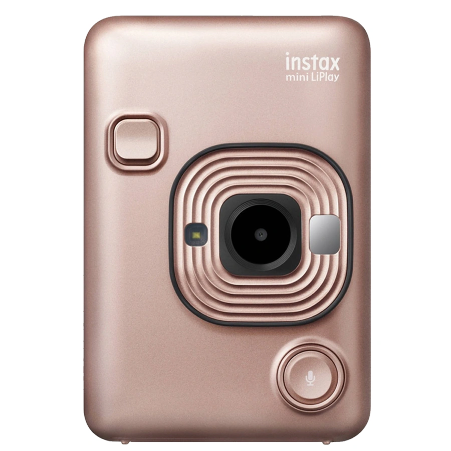 Фотокамера миттєвого друку Fujifilm Instax Mini LiPlay - Blush Gold (16631849)