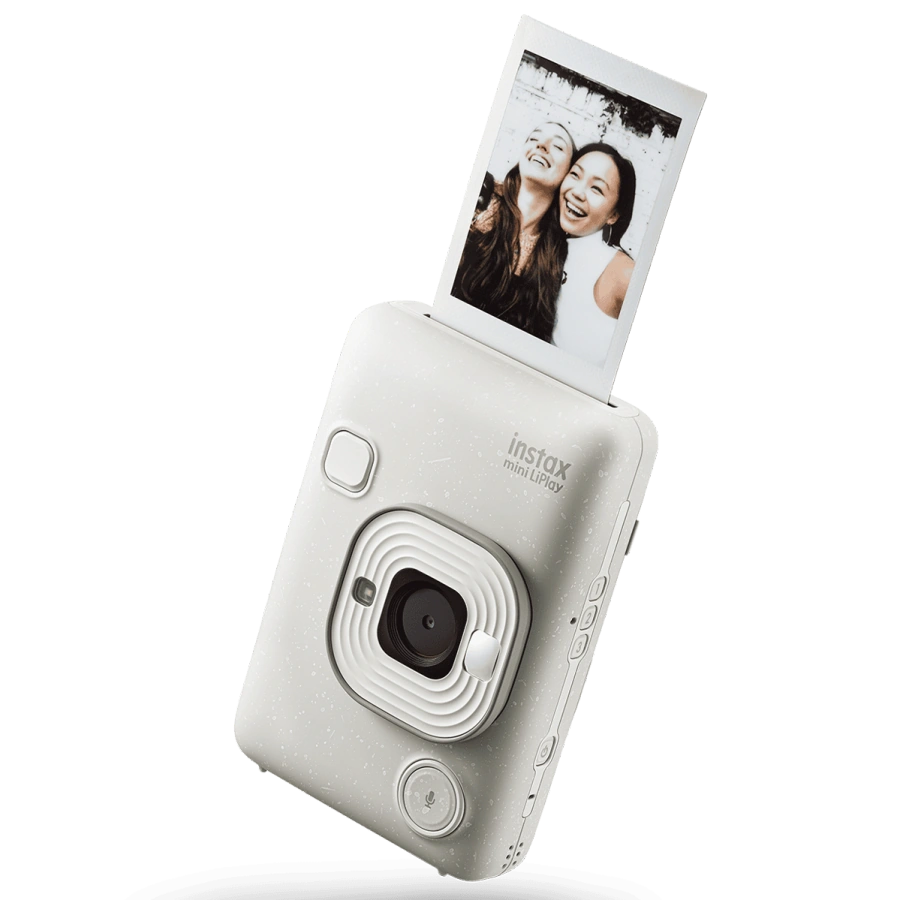 Фотокамера миттєвого друку Fujifilm Instax mini LiPlay - Misty White (16835160)